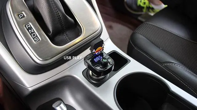 Alt view image 7 of 7 - Handsfree Call Car Charger,Wireless Bluetooth FM Transmitter Radio Receiver,Mp3 Audio Music Stereo Adapter,Dual USB Port Charger Compatible for All Smartphones,Samsung Galaxy,LG,HTC,etc.