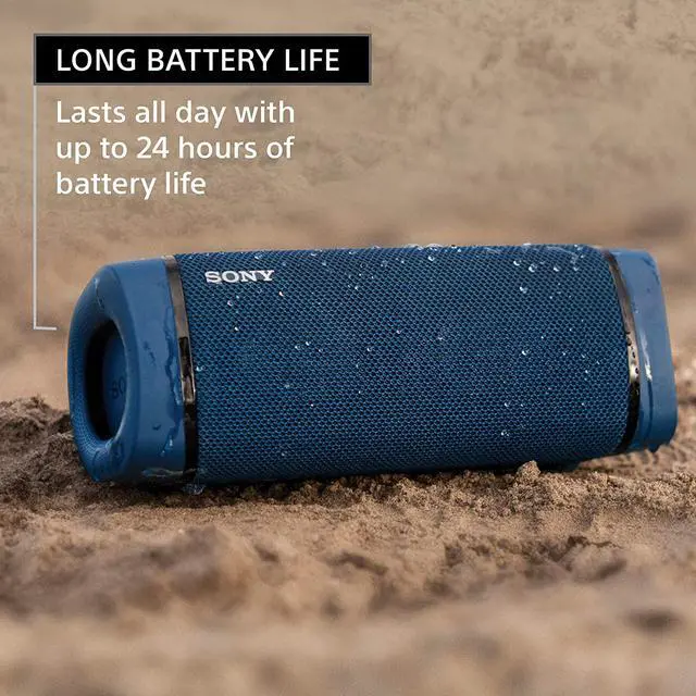 Alt view image 19 of 20 - Sony SRSXB33 EXTRA BASS Bluetooth Wireless Portable Speaker (Black)