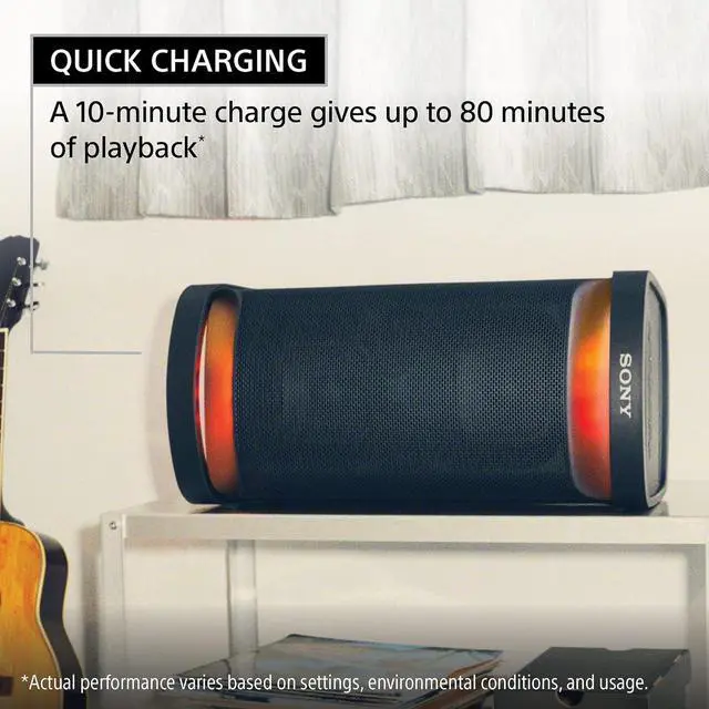 Alt view image 3 of 8 - Sony SRS-XP500 X-Series Wireless Portable Bluetooth Karaoke Party-Speaker