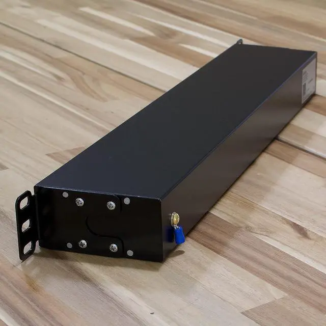 Alt view image 5 of 5 - WTH-CS/PDU-C13-E (US121052E) Heavy Duty Metal 1U Rack Mount PDU, Inlet C20 20A 120/240V Open end (Without Extension Cord), Outlet C13 x10 Ports