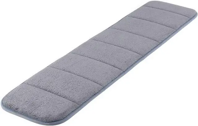 Main image of Upgraded Computer Wrist Elbow Pad Creatiee Premium Memory Cotton Desktop Keyboard Arm Rest Support Mat for Office Desktop Working Gaming - Less Elbow Pain(Long-Sized 7.9 x 31.5 inch)(Gray)