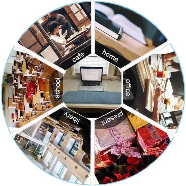 Alt view image 5 of 7 - Upgraded Computer Wrist Elbow Pad Creatiee Premium Memory Cotton Desktop Keyboard Arm Rest Support Mat for Office Desktop Working Gaming - Less Elbow Pain(Long-Sized 7.9 x 31.5 inch)(Gray)