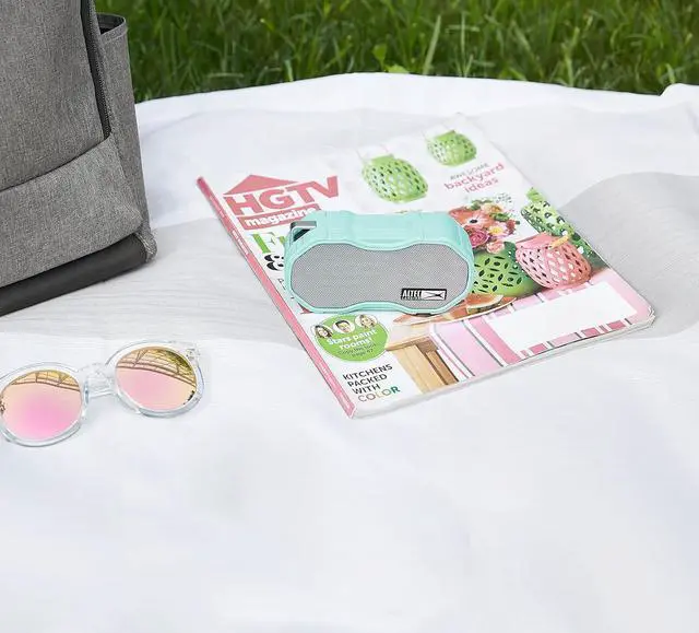 Alt view image 7 of 7 - Altec Lansing Baby Boom XL - Waterproof Bluetooth Speaker, Wireless & Portable Speaker for Travel & Outdoor Use, Deep Bass & Loud Sound, 1 Pack, Mint