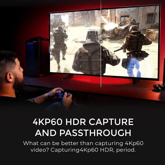 Alt view image 6 of 7 - GC573 Live Gamer 4K, Internal Capture Card, Stream and Record 4K60 HDR10 with ultra-low latency on PS5, PS4 Pro, Xbox Series X/S, Xbox One X, in OBS, Twitch, YouTube