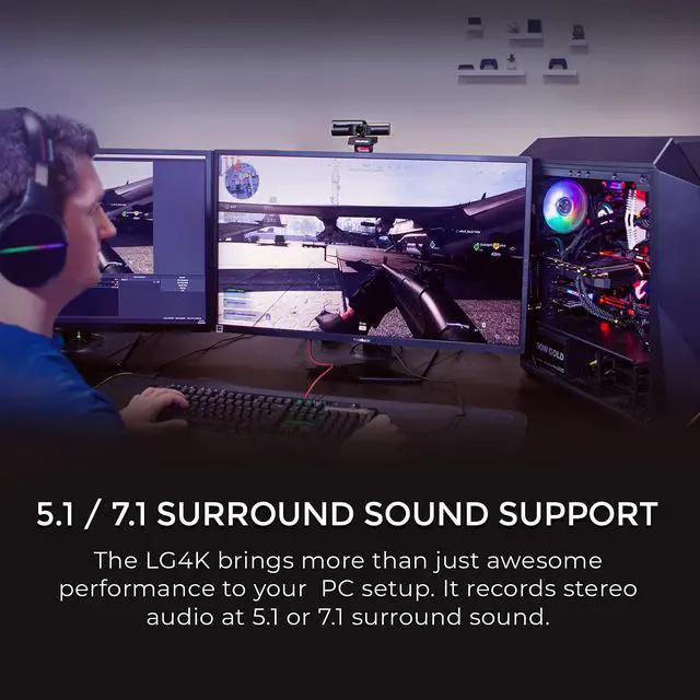 Alt view image 7 of 7 - GC573 Live Gamer 4K, Internal Capture Card, Stream and Record 4K60 HDR10 with ultra-low latency on PS5, PS4 Pro, Xbox Series X/S, Xbox One X, in OBS, Twitch, YouTube