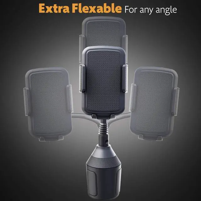 Alt view image 4 of 7 - Bestrix Universal Car Cup Holder Mount, Fits Most Standard Cup Holders, Compatible with iPhone 14/14 Plus/14 Pro/14 Pro Max
