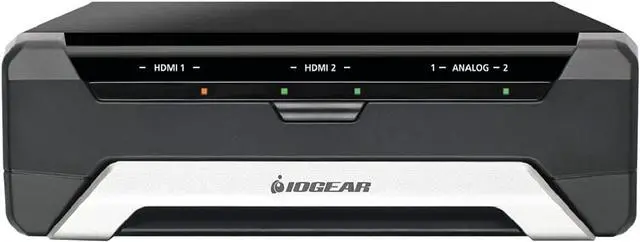 Main image of IOGEAR Upstream Pro Dual Video Capture Card, 4K in 1080P Capture, XLR RCA Dual Audio Capture, Free Mobile App for Mix Control, 18 Macro Hotkey Deck, Mobile Stream, UVC Support, PIP/PBP (GUV322)