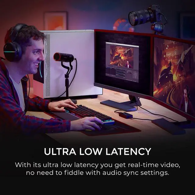 Alt view image 7 of 7 - BU113 Live Streamer Cap 4K HDMI DSLR Video Capture Card for Content Creation - and Stream in 2160p30, Record 1080p60 HDR, USB Type-C, TAA/NDAA Compliant