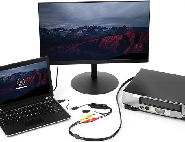 Alt view image 6 of 7 - com USB Video Capture Adapter Cable - S-Video/Composite to USB 2.0 SD Video Capture Device Cable - Twain Support - Analog to Digital Converter for Media Storage - Windows Only (SVID2USB232)