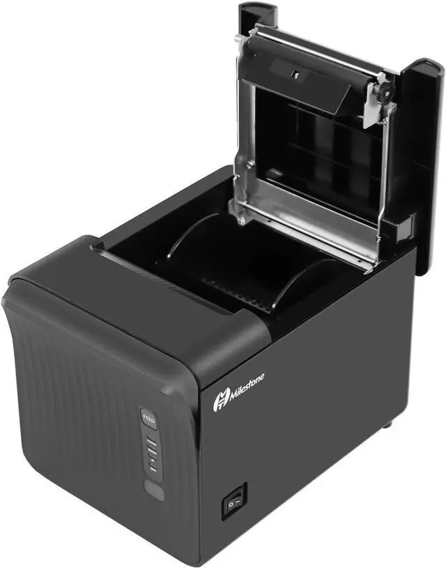 Alt view image 3 of 5 - Thermal Receipt Printer 80mm USB POS Printer for Small Business Restaurant Kitchen Printer with USB Serial Ethernet Support ESC/POS