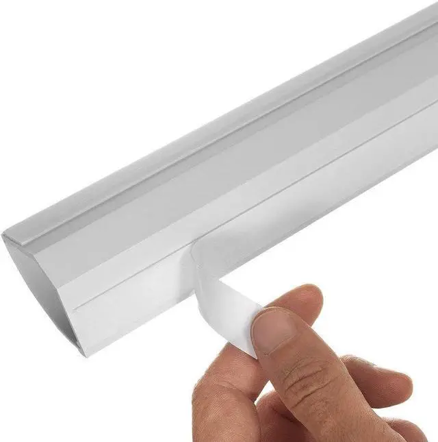 Alt view image 4 of 7 - Small Corner Duct Cable Raceway (1075 Series) - 5 Feet - Black - 5 Sticks