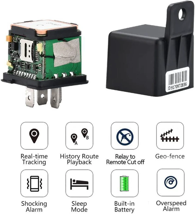 Alt view image 2 of 7 - ST-907L 4G GPS Tracker for Vehicles - Hidden Real-Time Locator for Car, Motorcycle, Truck & Taxi with No Monthly Fee Tracking