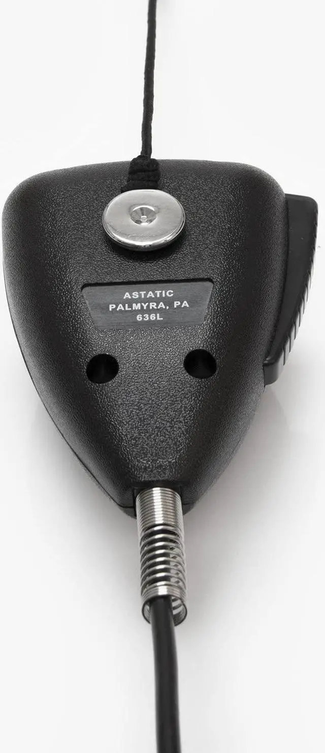 Alt view image 4 of 4 - Key-BAK MIC-BAK CB Radio Retractable Tether, 36" Kevlar Cord, 8" Nylon Attachment Loop, D-Ring Mount Included (0KR3-4A11)