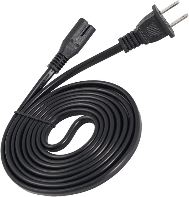 Alt view image 5 of 5 - 6 ft AC Power Cord Compatible with TCL Smart LED LCD HD TV