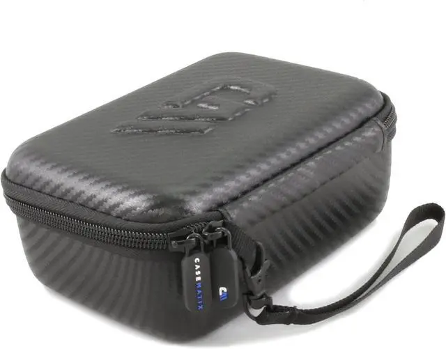 Alt view image 2 of 5 - CASEMATIX Lavalier Mic Case Compatible with Kimafun 2.4g Wireless Microphone and Accessories - Includes Hard Case Only