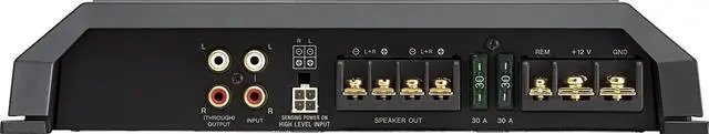 Alt view image 11 of 20 - Sony XMGS100 Monaural 330 Watt MOSFET Class D Car Audio Stereo Amplifier, Black