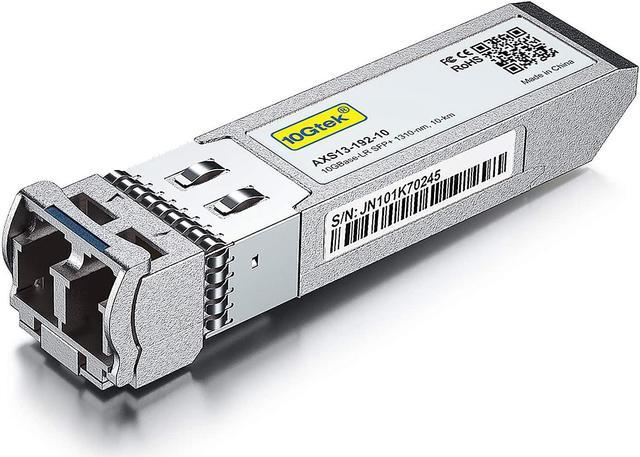 10GBase-LR SFP+ Transceiver, 10G 1310nm SMF, up to 10 km, Compatible with  Mellanox MFM1T02A-LR