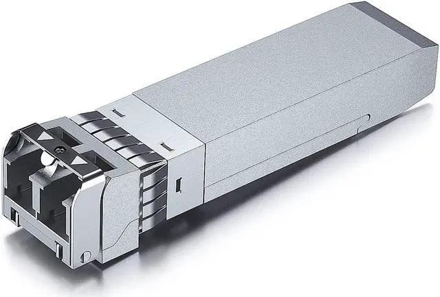 Alt view image 2 of 6 - 10GBase-SR SFP+ Transceiver, 10G 850nm MMF, up to 300 Meters, Compatible with Extreme 10301