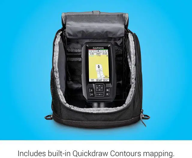 Alt view image 10 of 13 - GARMIN STRIKER PLUS 4 4 ICE FISHING BUNDLE