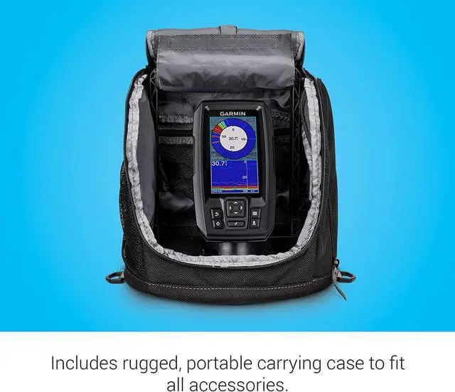 Alt view image 11 of 13 - GARMIN STRIKER PLUS 4 4 ICE FISHING BUNDLE