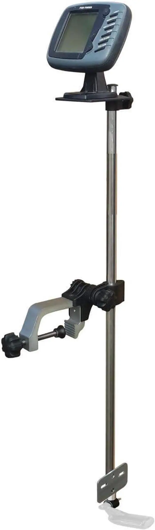 Alt view image 5 of 7 - Universal Portable Transducer Bracket + Fishfinder Mount.