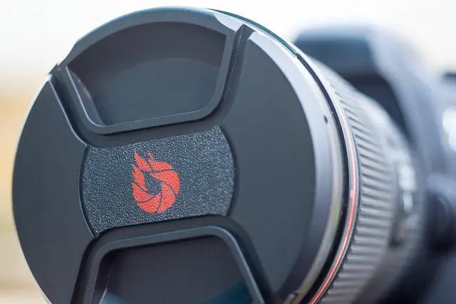 Alt view image 3 of 4 - 39mm Snap-On Center-Pinch Lens Cap, Extra Strong Springs, Camera Lens Cover, Made from 100% Recycled Plastic - Compatible with Nikon, Canon, Sony & Other DSLR Cameras