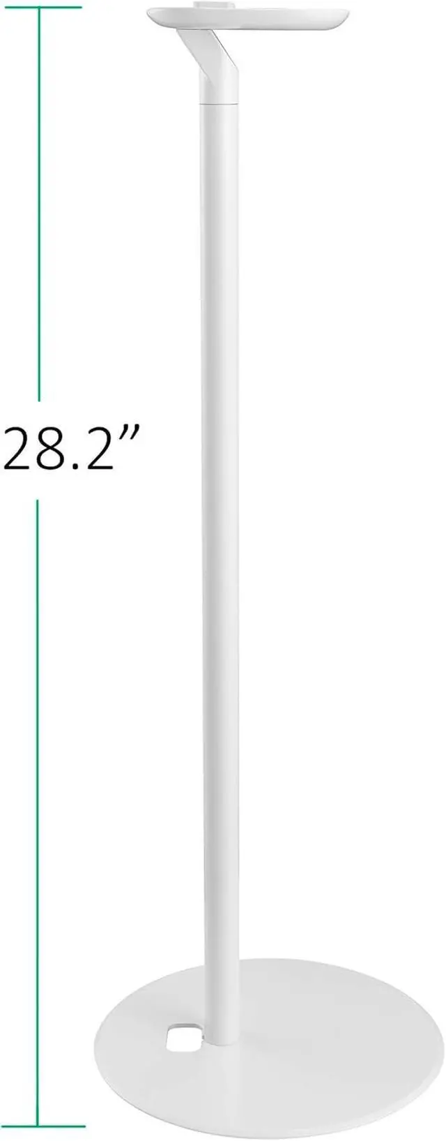 Alt view image 3 of 6 - ynVISION.DESIGN Fixed Height Floor Stands Compatible with Sonos One, One SL, and Play:1 Speaker | 2 Pack | YN-ONE Pair (White)