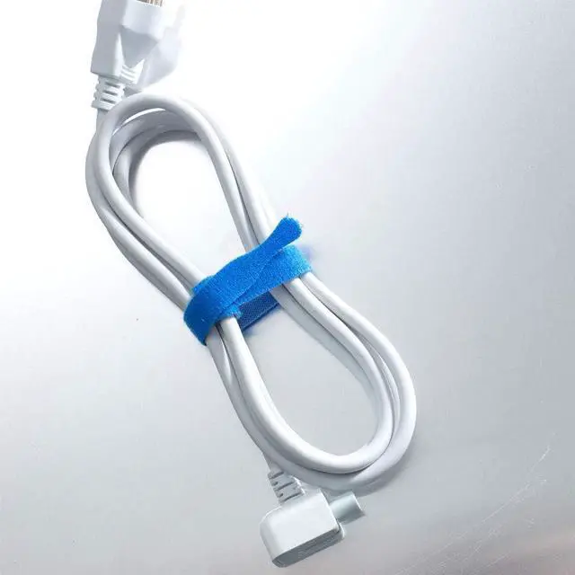 Alt view image 4 of 5 - ONE-WRAP Ties | Cable Management Wires & Cords | Self Gripping Cable Ties Reusable | 5 Ct - 8 x 1/2 | Multi-color