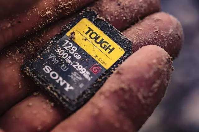 Alt view image 17 of 20 - Sony 128GB UHS-II TOUGH SD CARD R300 W299