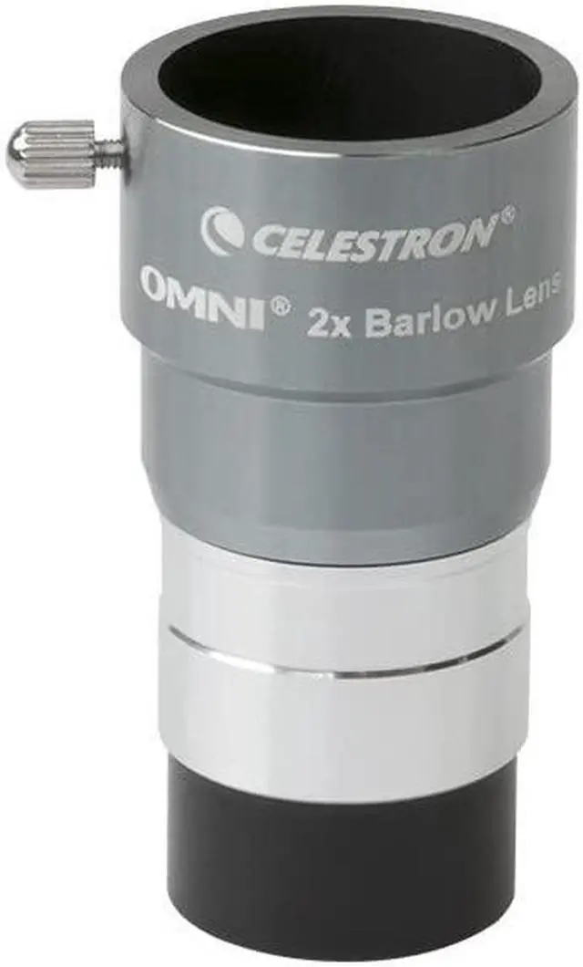 Alt view image 8 of 14 - Celestron Omni 2X Barlow Lens