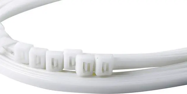 Alt view image 3 of 4 - 46-315M DoubleLock Cable Tie, 14 inch, 75 lb, Electrical Wire and Cord Management, Nylon Zip Tie, 1000 Pk, Natural White