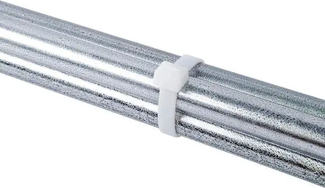 Alt view image 4 of 4 - 46-315M DoubleLock Cable Tie, 14 inch, 75 lb, Electrical Wire and Cord Management, Nylon Zip Tie, 1000 Pk, Natural White