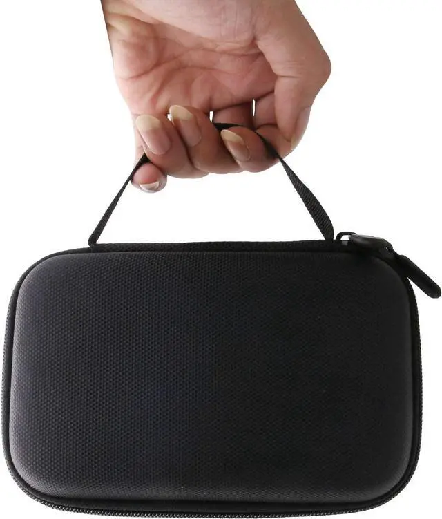 Alt view image 3 of 7 - Hard EVA Carrying Case Compatible with Lovia/Wellue Smart Blood Pressure Monitor,Upper Arm Cuff BP Machine Storage case.