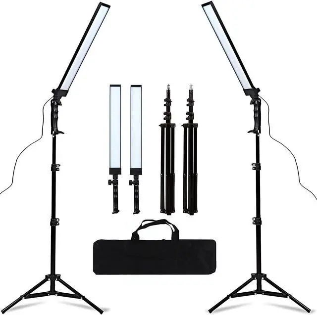 Main image of 180 LED Light Photography Studio LED Lighting Kit Adjustable Light with Light Stand Tripod Photographic Video Fill Light