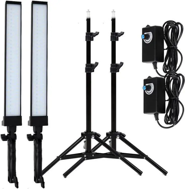Alt view image 3 of 6 - 180 LED Light Photography Studio LED Lighting Kit Adjustable Light with Light Stand Tripod Photographic Video Fill Light