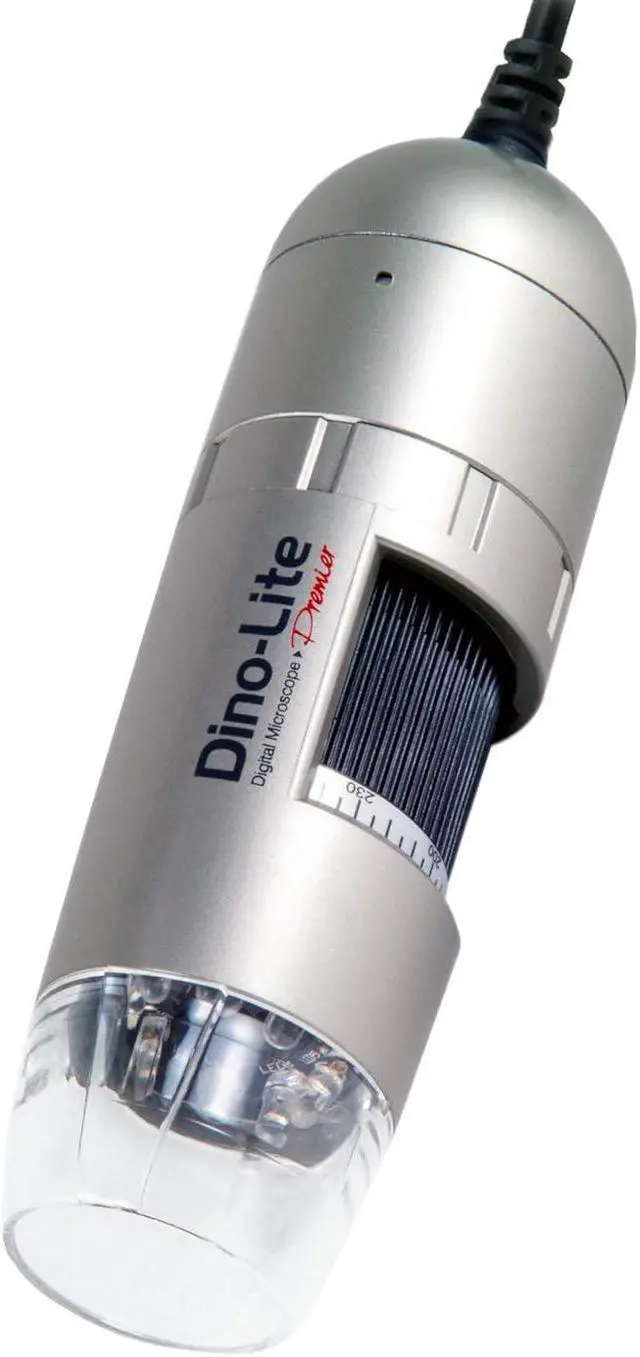 Main image of USB Digital Microscope AM3111-0.3MP, 10x - 50x, 230x Optical Magnification, 8 LEDs