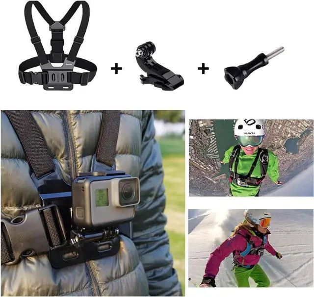 Alt view image 2 of 7 - Suptig Accessories Kit Compatible for Gopro Hero12/11/10/9/87/6/5/4/3/3+/2/1/Session Gopro Max Gopro Fusion DJI Osmo, Insta360 and AKASO Action Camera Accessories