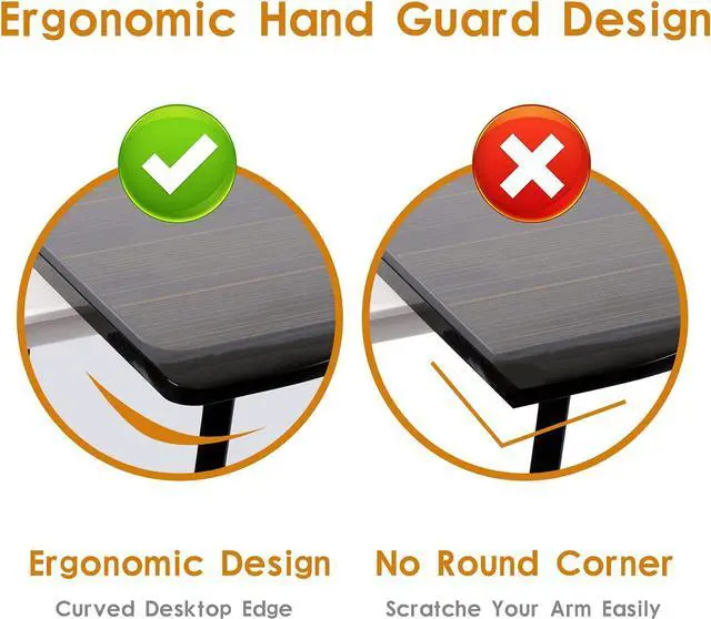 Alt view image 6 of 7 - Amaredom Laptop Bed Desk Tray Bed Table, Foldable Portable Lap Desk Notebook Stand Reading Holder with Storage Drawer and Cup Holder for Eating Breakfast on Bed/Couch/Sofa-Black