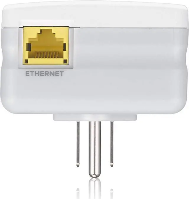 Alt view image 6 of 6 - Zyxel G.hn 2400 Powerline Ethernet Adapter Kit | Pass-Thru Power | Plug & Play | MIMO | Next-Gen G.hn | Gigabit Ethernet | for Smart TVs, On-Line Games, 8K Streaming | Brown Box [PLA6456BBKIT]