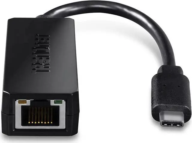 Alt view image 4 of 5 - TRENDnet TUC-ETG, USB Type-C to Gigabit Ethernet LAN Wired Network Adapter for Windows Compatible with Windows 10, Energy Saving, 5 inch length, Black