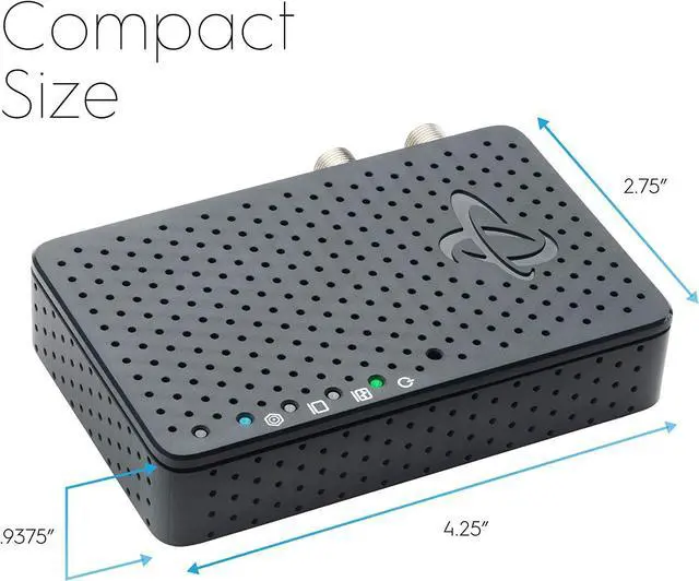 Alt view image 6 of 7 - Hitron Bonded MoCA 2.5 Network Adapter for Ethernet Over Coax (Add-on 1 Pack) | 1 Gbps Ethernet, 2.5 Gbps Over existing Coax Cables | Ideal Backbone for Home Mesh WiFi, Streaming, and Gaming