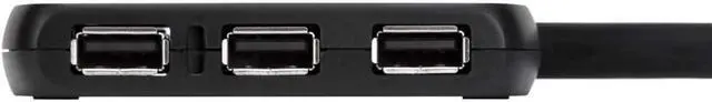 Alt view image 4 of 7 - Targus 4-Port Hub, Black/Gray (ACH114US)