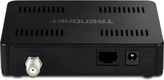 Alt view image 6 of 7 - TRENDnet Ethernet Over Coax MoCA 2.5 Adapter, TMO-312C, Backward Compatible with MoCA 2.0/1.1/1.0, RJ-45 Gigabit LAN Port, Supports Net Throughput up to 1Gbps, Support up to 16 Nodes, Black