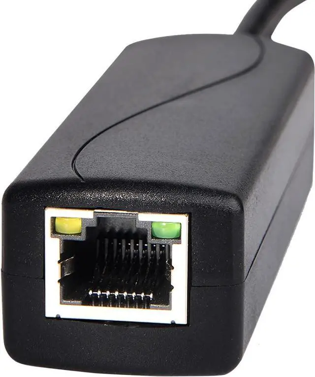 Alt view image 7 of 7 - Gigabit Type C PoE Splitter 5V 2.4A, IEEE 802.3af Standard, 10/100/1000Mbps Type C Power Over Ethernet Splitter for 5v Devices, iPads, USB, Dropcam, Raspberry Pi (TYPEC0502G Black)
