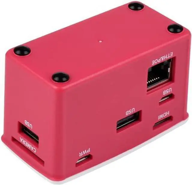 Alt view image 2 of 7 - PoE Ethernet/USB HUB Box Fit Raspberry Pi Zero Series, with PoE/ETH/USB HUB HAT Inside, 802.3af-Compliant, Includes 3X USB 2.0 Ports