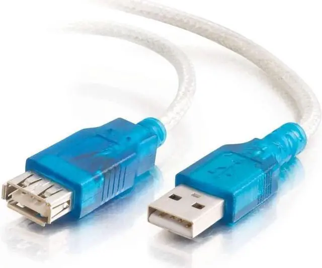 Main image of C2G 39978 USB 2.0 A Male to A Female Active Extension Cable (16.4 Feet, 5 Meters)