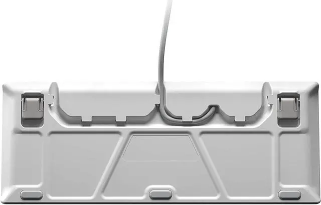 Alt view image 4 of 4 - SteelSeries Apex 7 TKL Compact Mechanical Gaming Keyboard  OLED Smart Display  USB Passthrough and Media Controls  Linear and Quiet  RGB Backlit (Red Switch) - Ghost