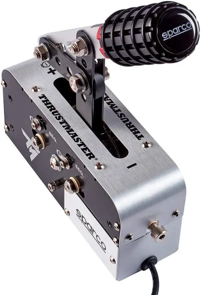 Alt view image 3 of 5 - Thrustmaster TSSH Sequential shifter & handbrake SPARCO for Console (XBOX Series X/S, One, PS5, PS4, PC)