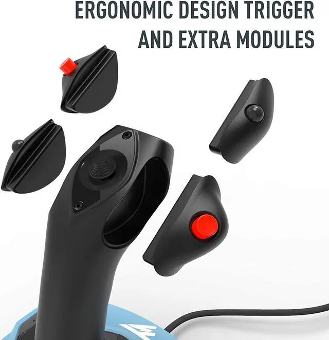 Alt view image 3 of 7 - Thrustmaster TCA Sidestick Airbus Edition (Compatible with PC)