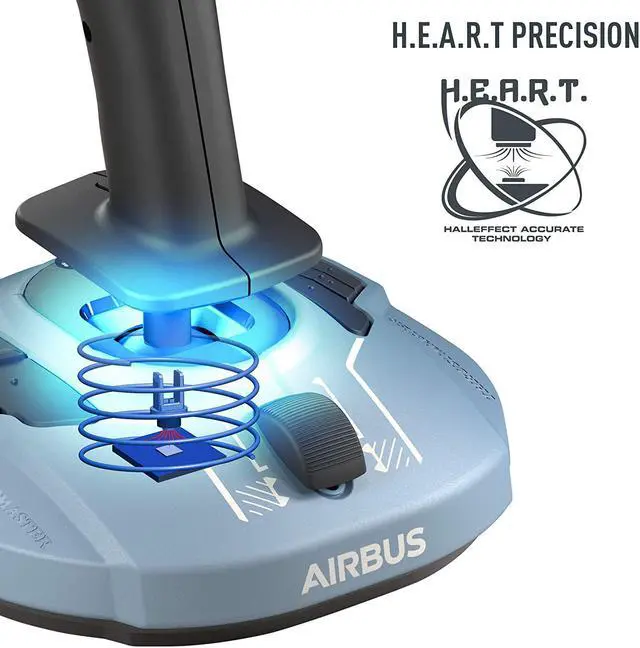 Alt view image 6 of 7 - Thrustmaster TCA Sidestick Airbus Edition (Compatible with PC)